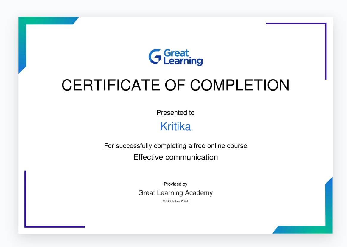 Certificate 2